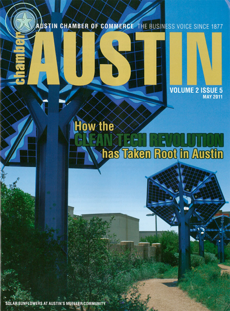 SunFlowers, An Electric Garden: The Austin Chamber of Commerce