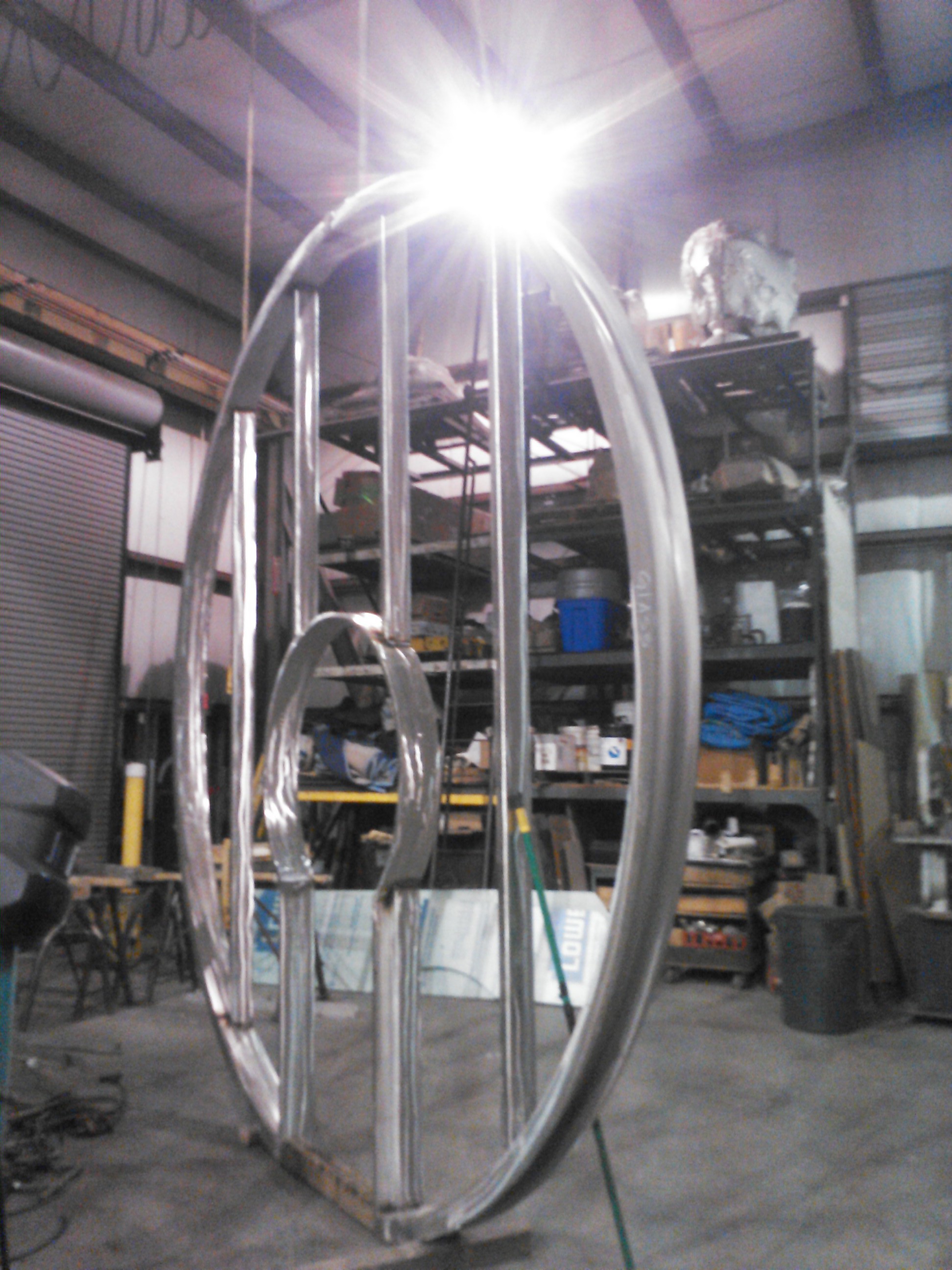 Fabrication Underway on Light Gate